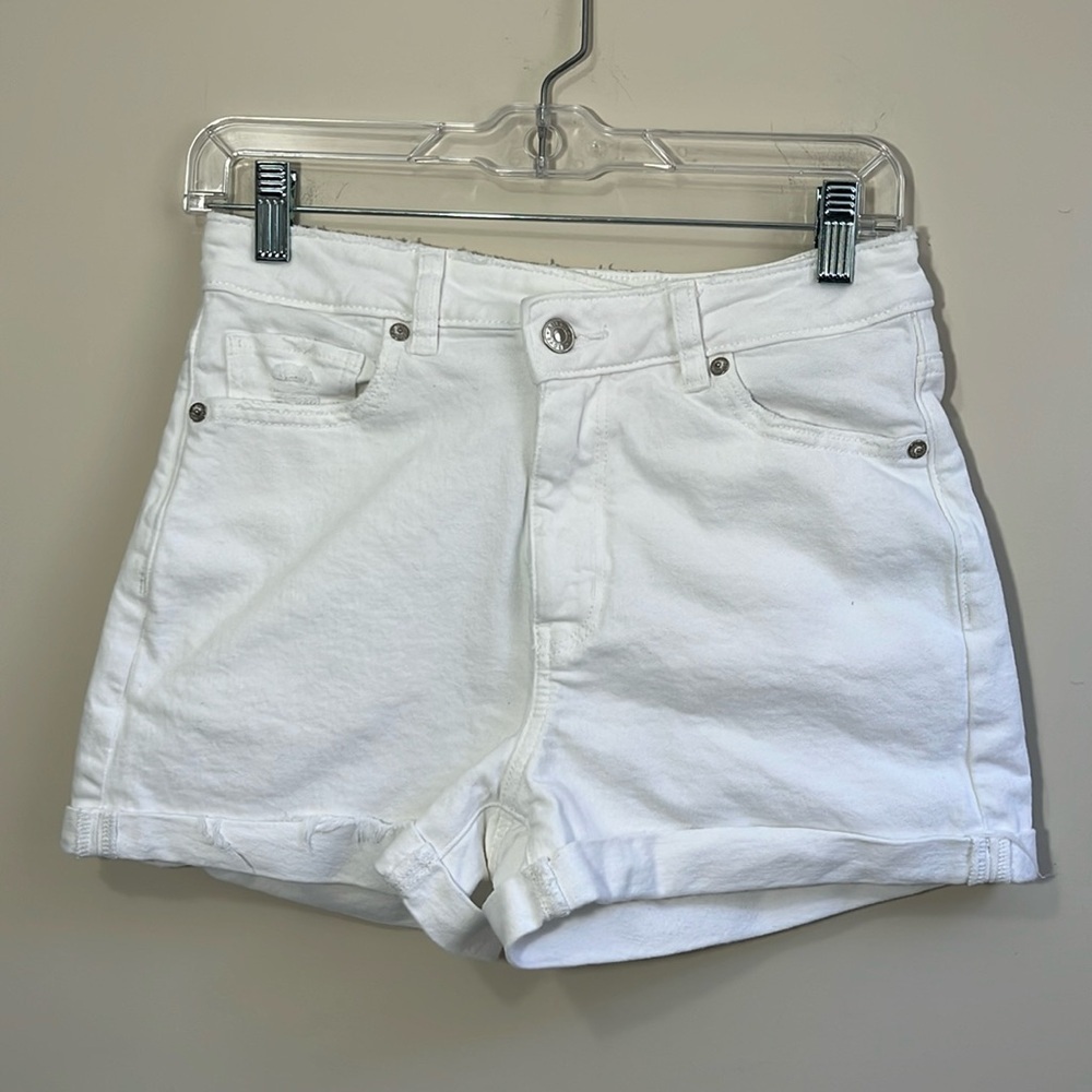 American Eagle Women’s Stretch Mom Shorts Size 4 - Picture 4 of 12